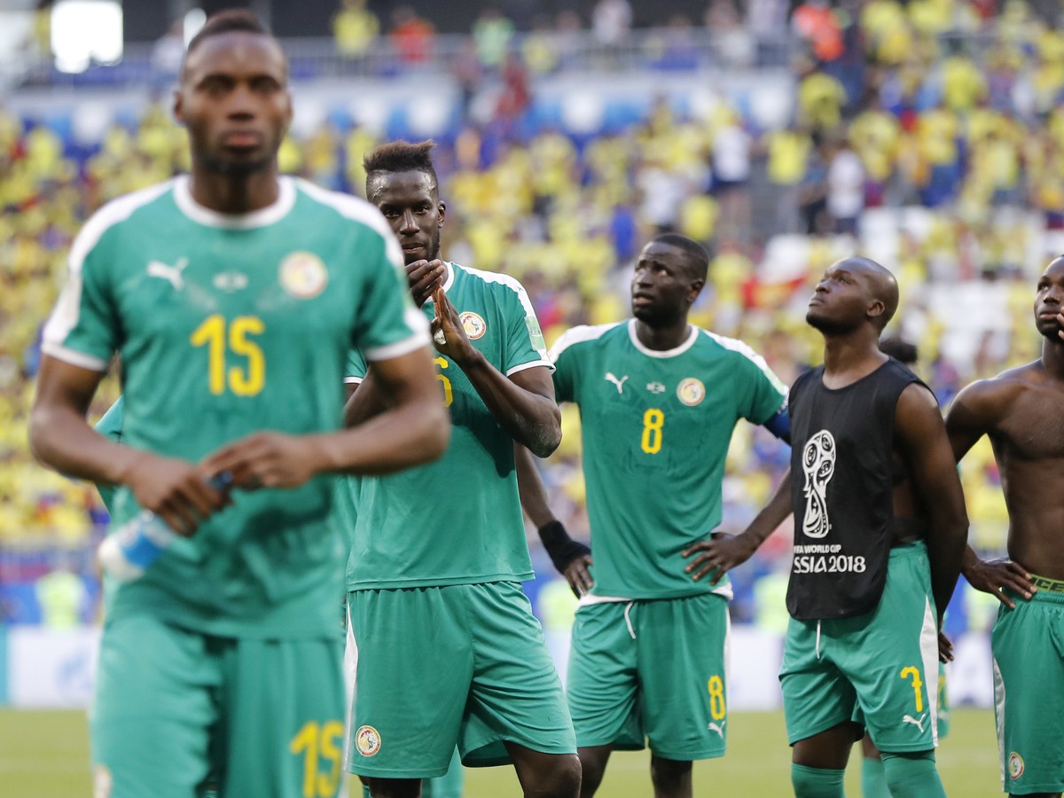 Sklamaní futbalisti Senegalu po nepostupe do osemfinále