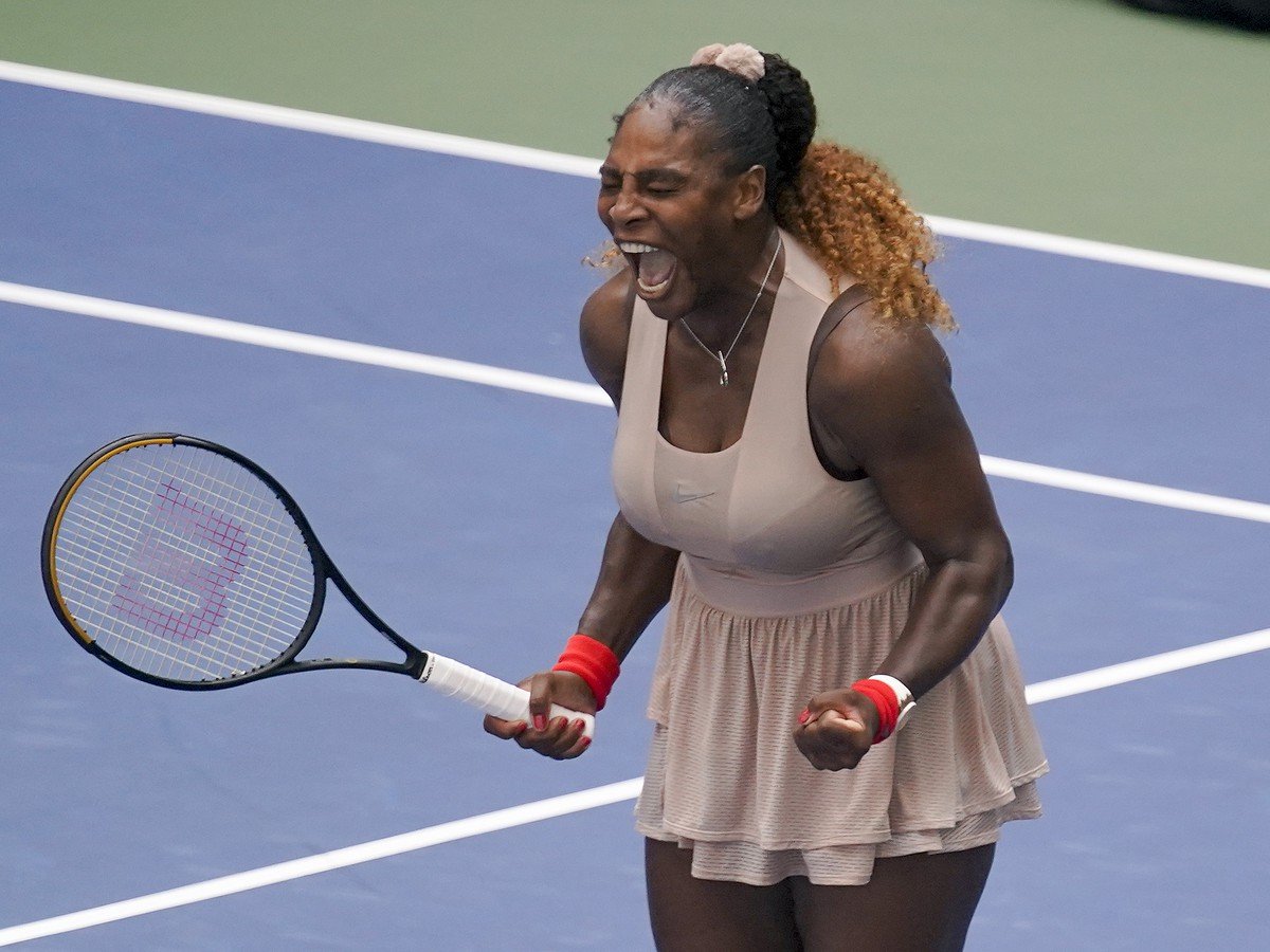Serena Williamsová v osemfinále US Open