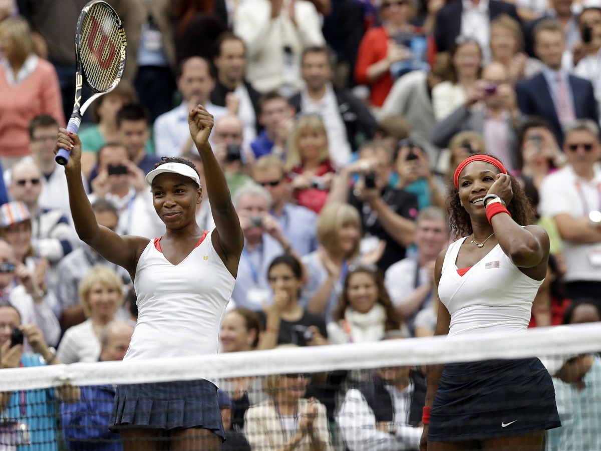 Sestry Serena (vpravo) a Venus Williamsové