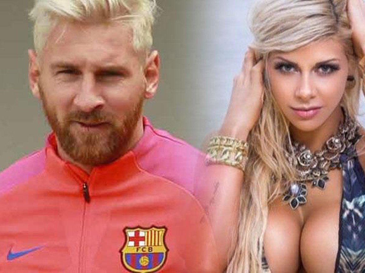 Leo Messi a Xoana Gonzalez