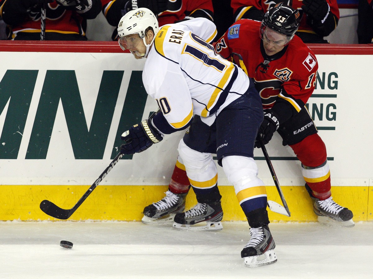 Martin Erat a Mike Cammalleri