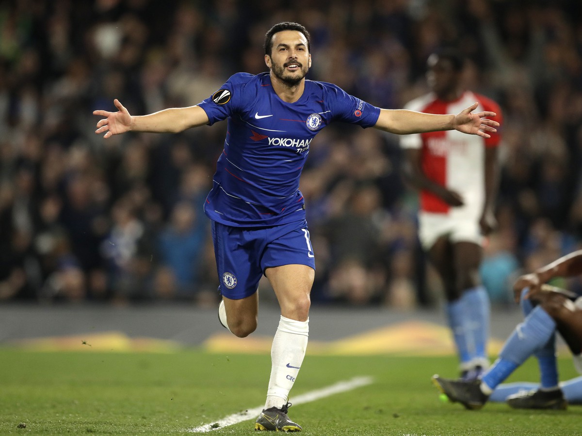 Pedro a jeho gólová radosť