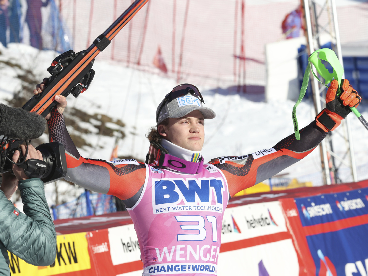 Lucas Braathen sa stal senzačným slalomovým víťazom