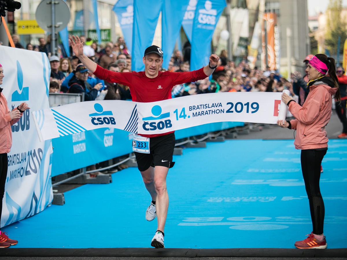 Víťaz v kategórii Maratón - muži Poliak Slawomir Gawlik