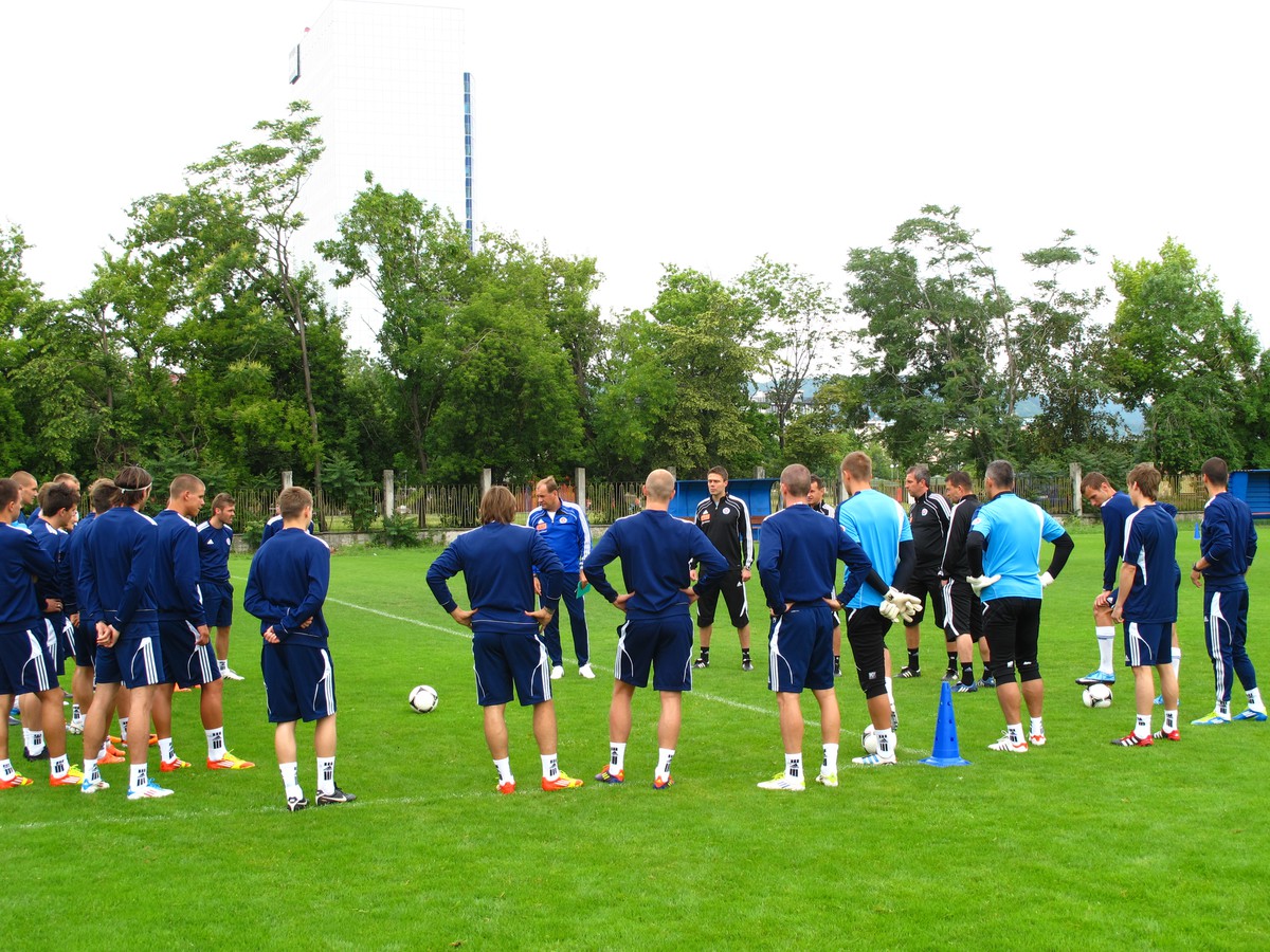 Tréning Slovana pred sezónou 2012/2013