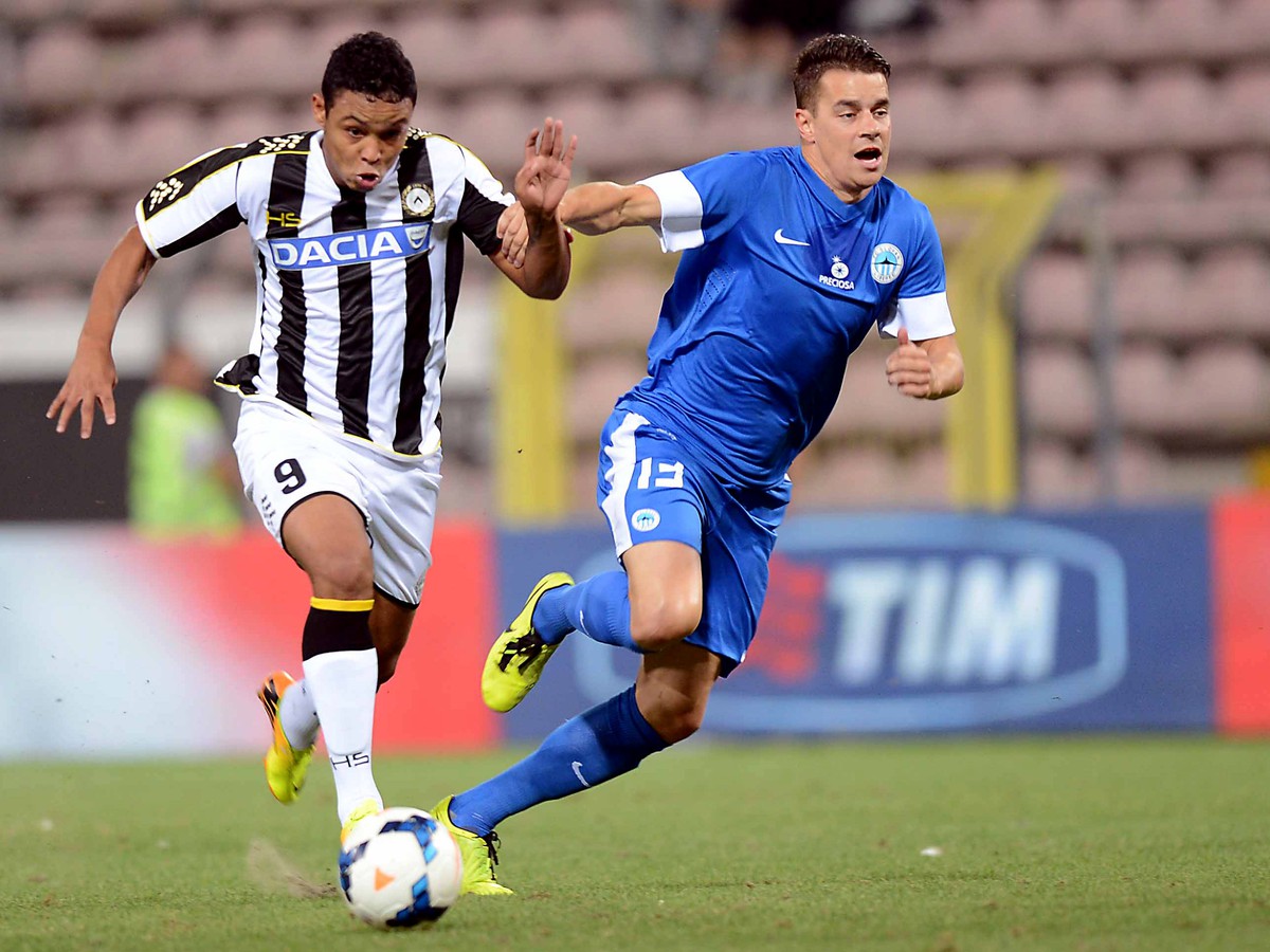 Luis Muriel a Ondřej Kušnír
