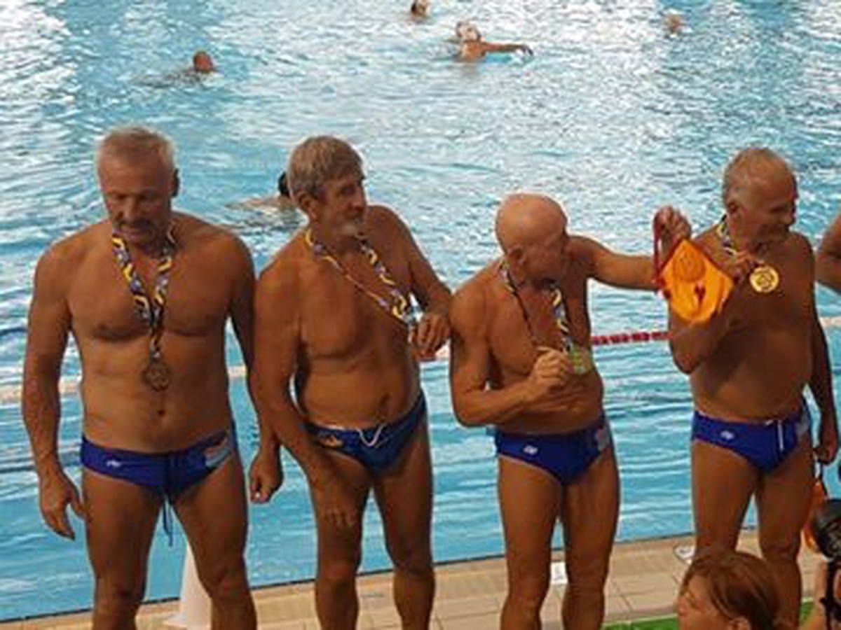 Slovenskí vodní pólisti nad 65 rokov sa stali majstrami Európy