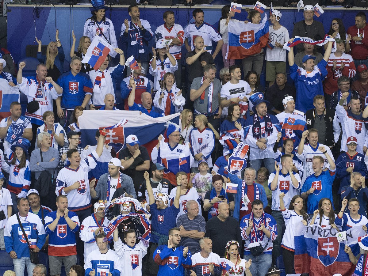 Fanúšikovia slovenskej hokejovej reprezentácie 