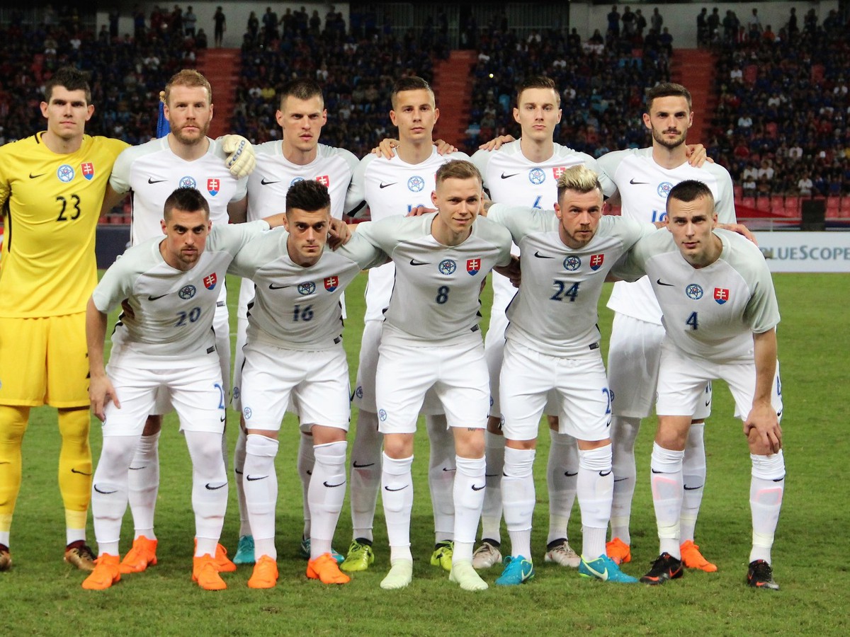 Slovenská reprezentácia pred finálovým súbojom s Thajskom