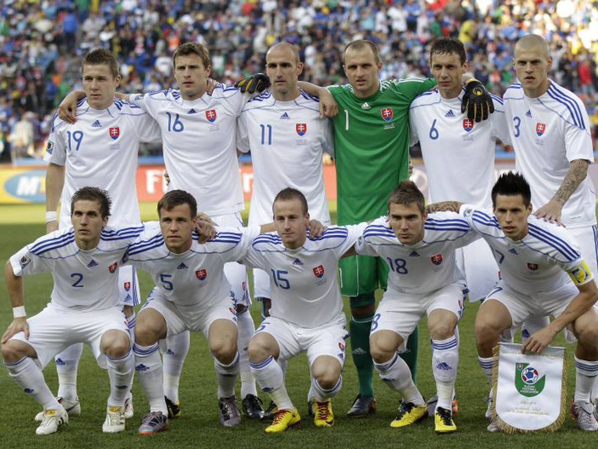 Slovenský tím pred zápasom s Talianskom