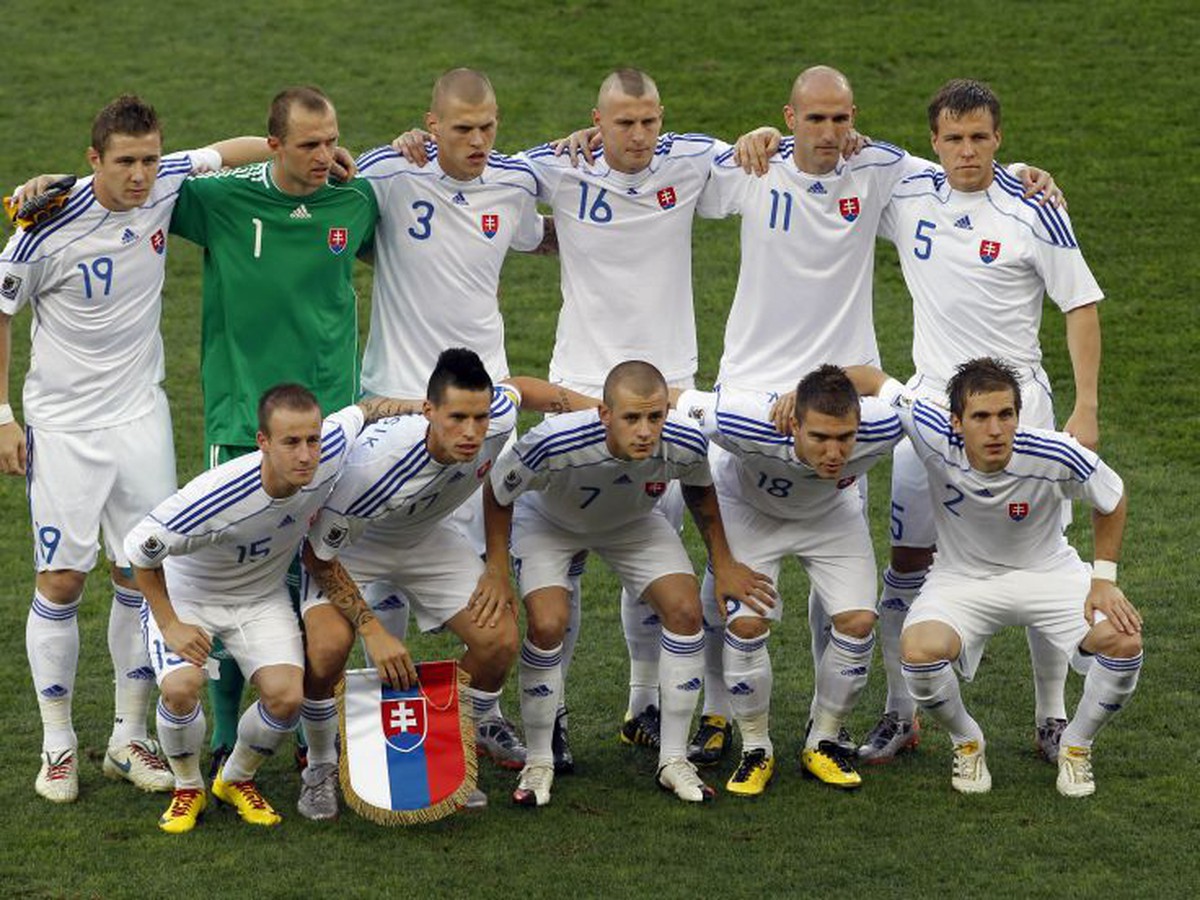 Slovenský tím pred zápasom s Holandskom