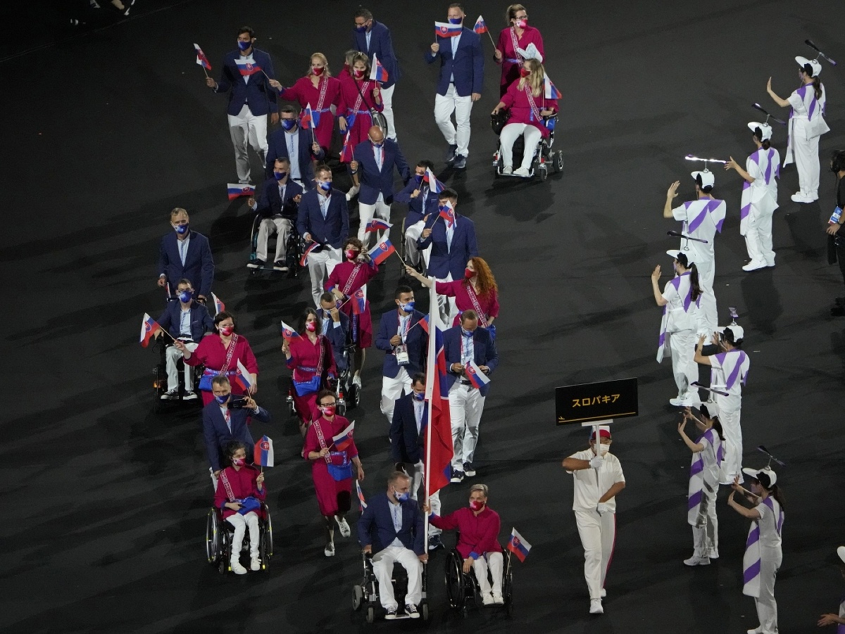 Slovenská výprava na paralympijských hrách v Tokiu 