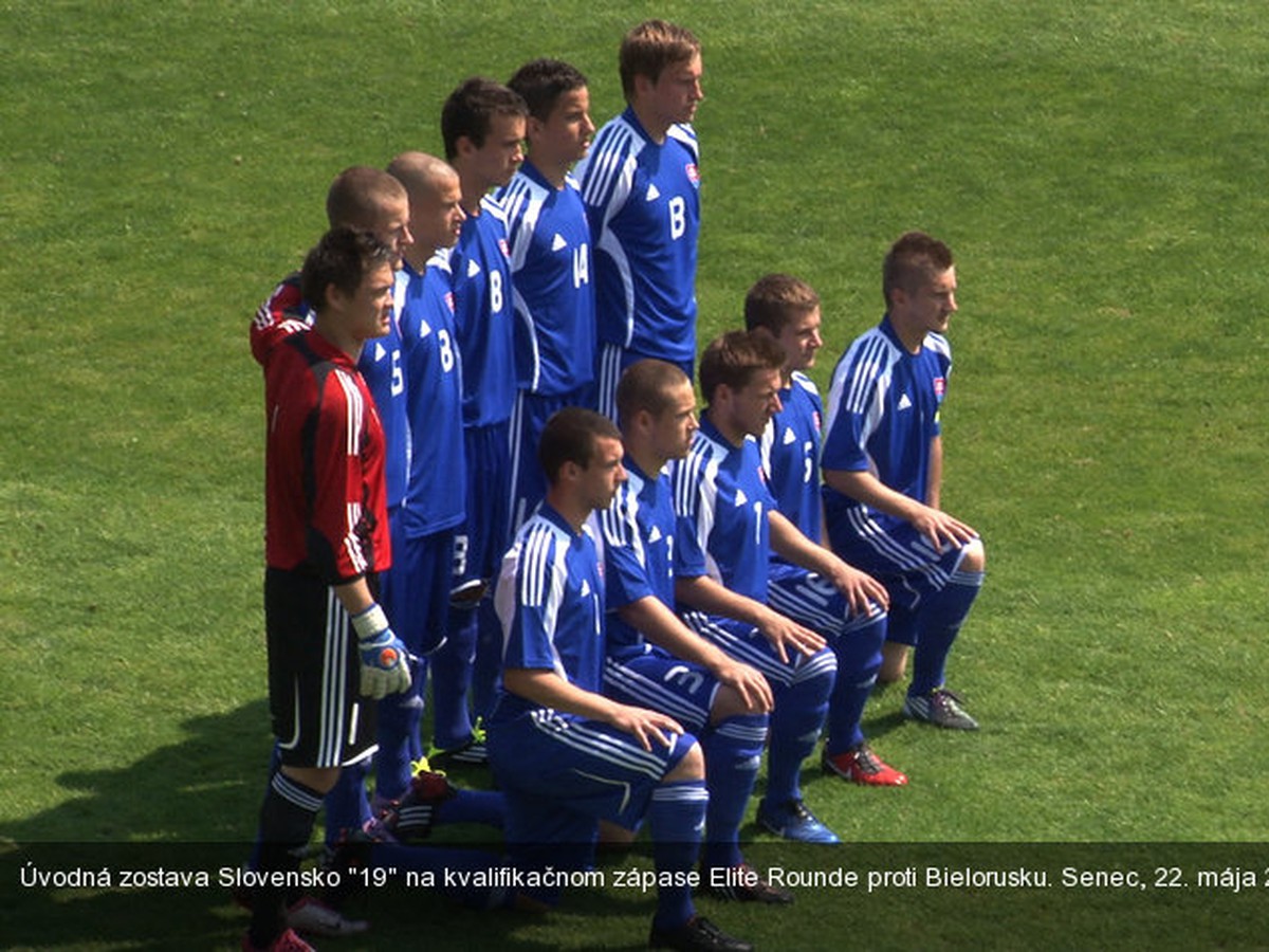 Mladí Slováci pred zápasom s Bieloruskom