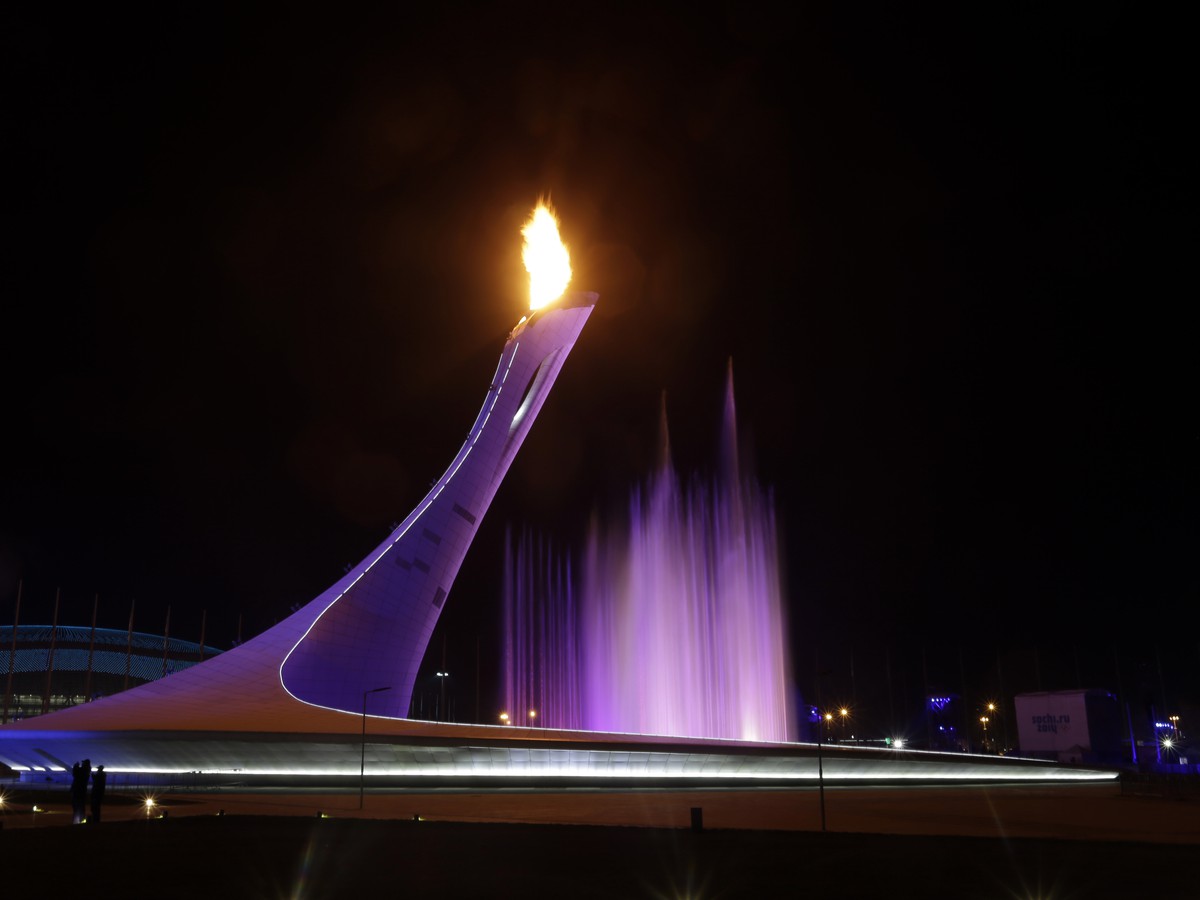 V Soči sa rozhorel olympijiský oheň