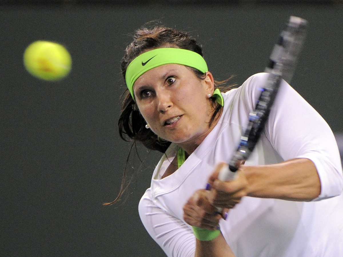 Sofia Arvidssonová na turnaji Indian Wells