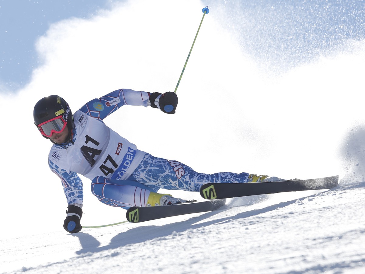 Slovenský alpský lyžiar Andreas Žampa 