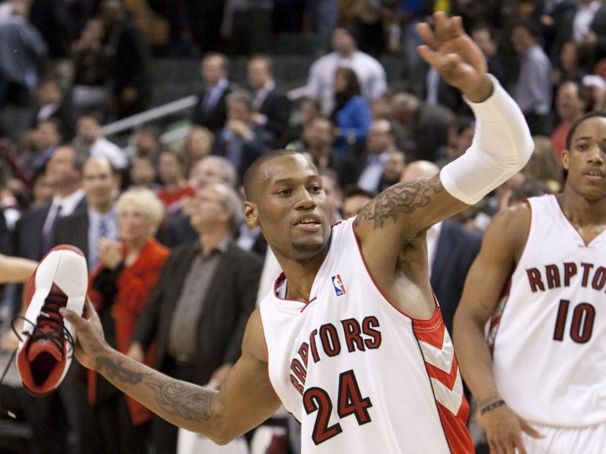 Sonny Weems z Toronta Raptors