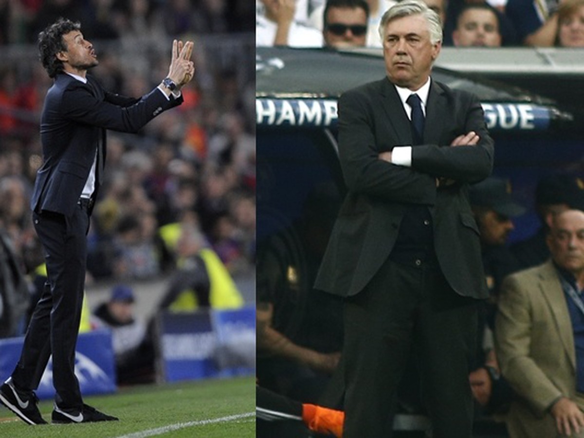 Aktuálni tréneri odvekých rivalov Barcelony a Realu: Luis Enrique a Carlo Ancelotti