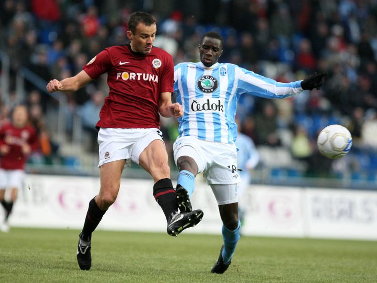 Momentka zo zápasu Mladá Boleslav - Sparta Praha