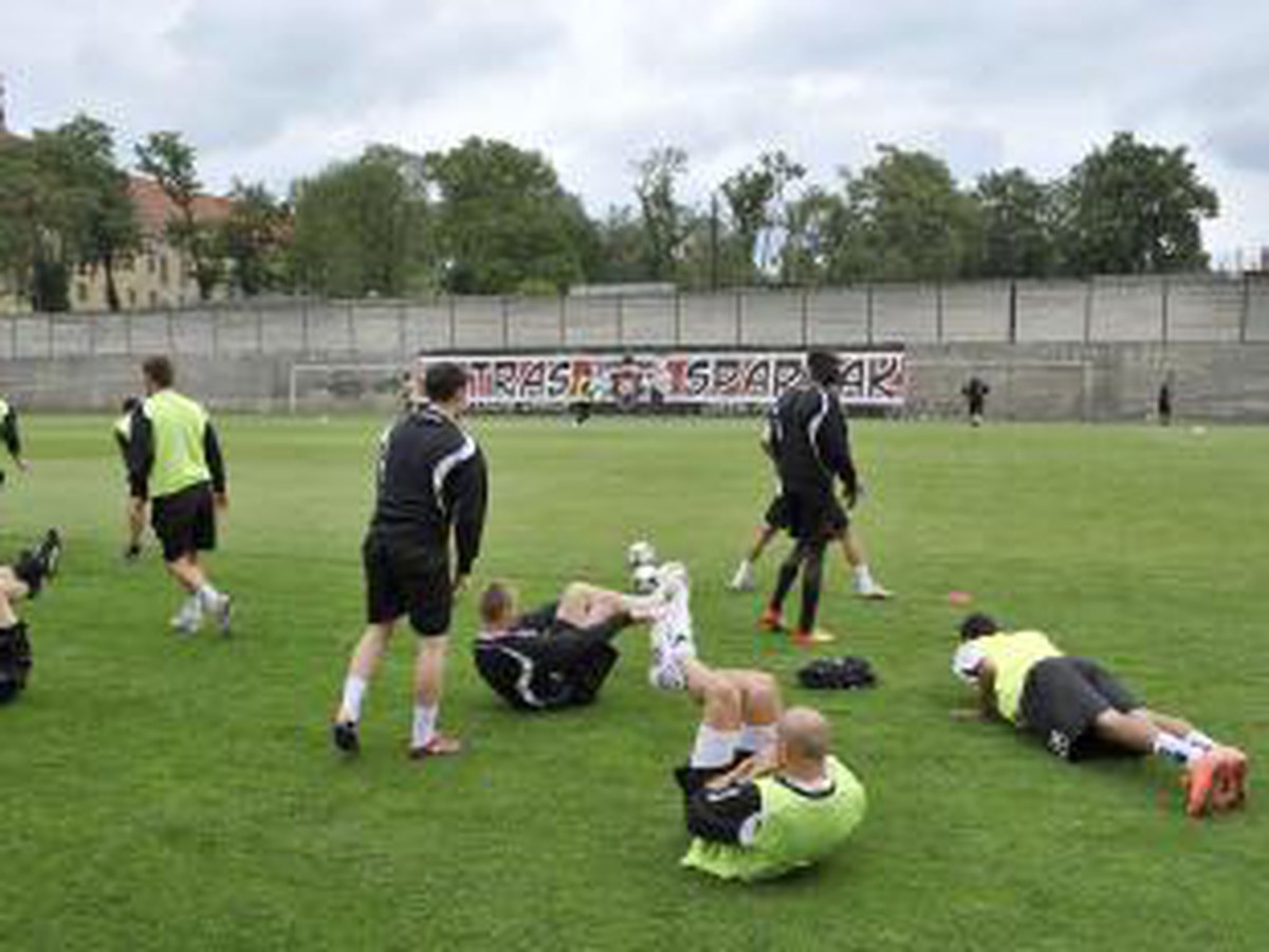 Prvý tréning Spartaka Trnava pred sezónou 2012/2013