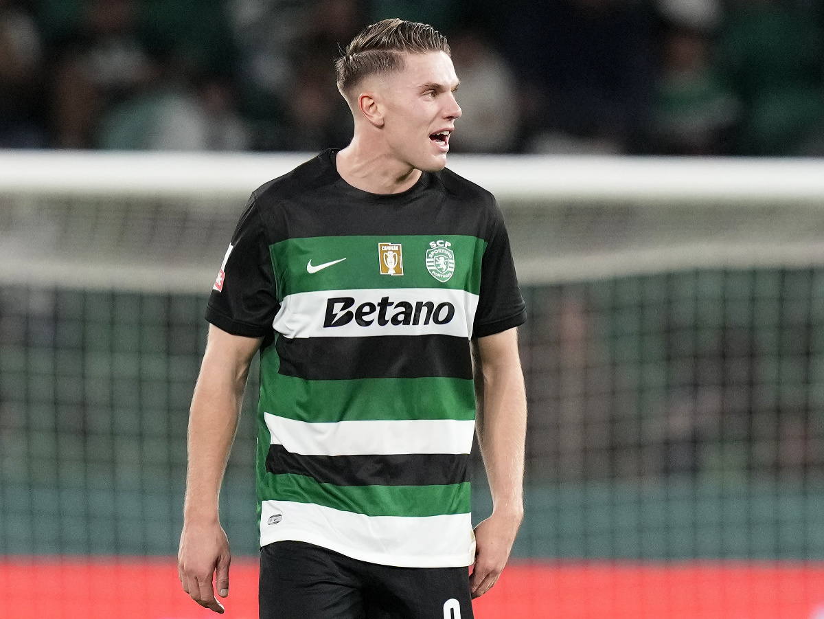 Švédsky útočník Viktor Gyökeres