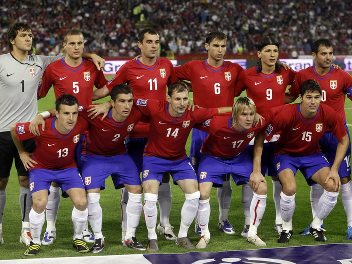 Futbalisti Srbska