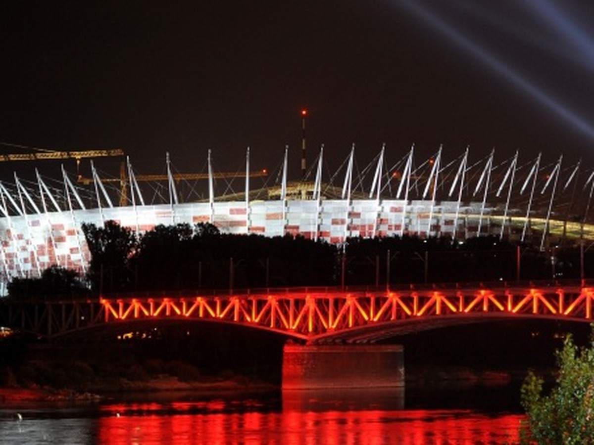 Varšavský štadión, ktorý bol svedkom finále ME 2012