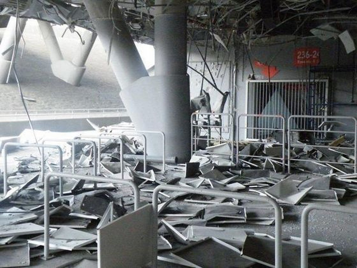 Na futbalovom štadióne v Donecku vybuchli granáty