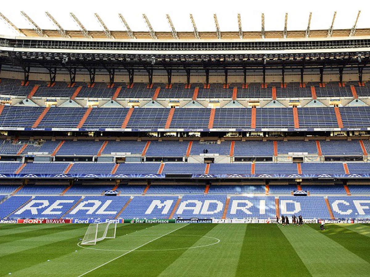Slávny štadión Santiaga Bernabéua