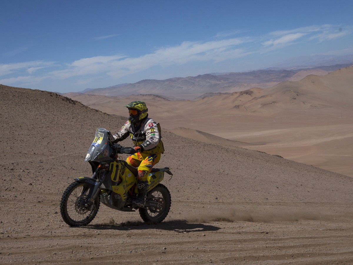 Štefan Svitko obsadil v stredajšej 4. etape na Rely Dakar 2015 deviate miesto