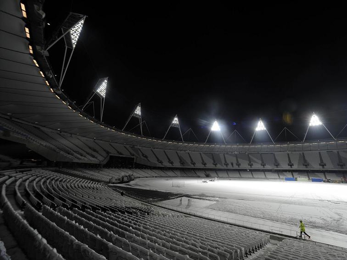 Svetlá na olympijskom štadióne v Londýne