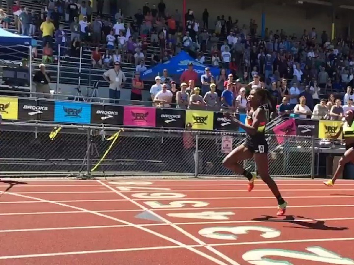 Iba 16-ročná Candace Hillová na mítingu v Seattli zlomila svetový rekord