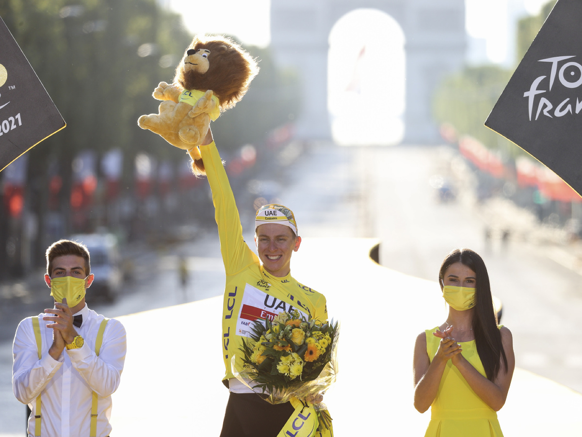 Tadej Pogačar víťazom Tour de France 2021