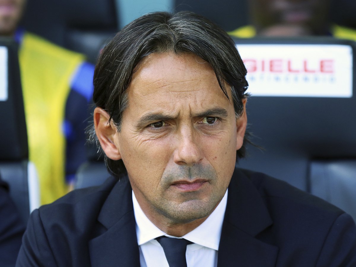 Tréner Interu Simone Inzaghi