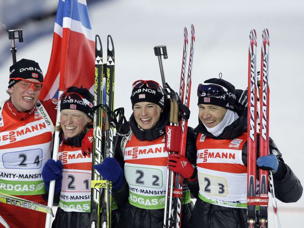 Boe, Bergerová, Flatlandová a Björndalen