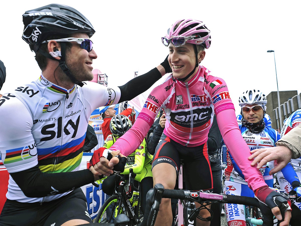 Taylor Phinney a Mark Cavendish