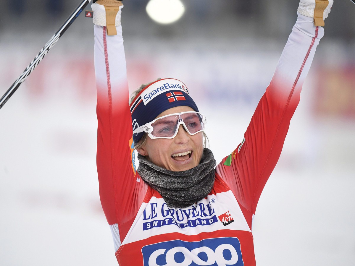 Nórska bežkyňa na lyžiach Therese Johaugová