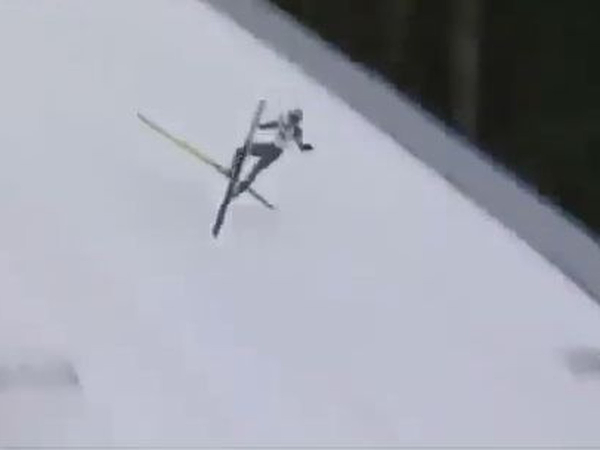 Pád rakúskeho skokana na lyžiach Thomasa Morgensterna