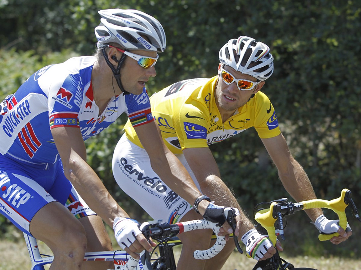Tom Boonen (vľavo) a Thor Hushovd