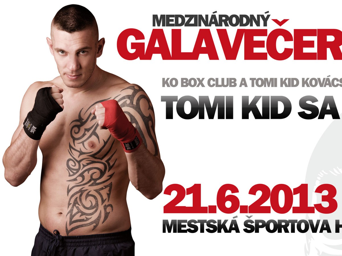 Tomi Kid Kovács nastúpi v júni v Galante proti súperovi z Tanzánie