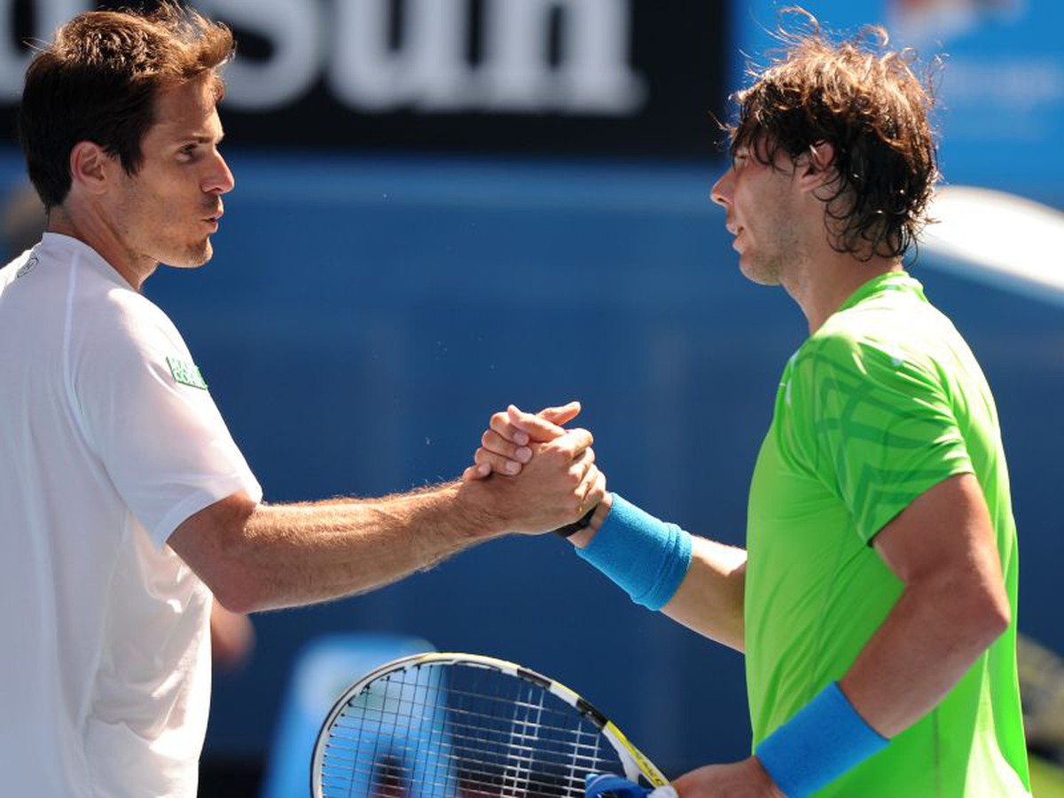 Tommy Haas a Rafael Nadal