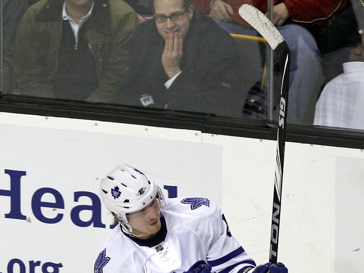 Útočník Toronta Maple Leafs Michail Grabovskij 