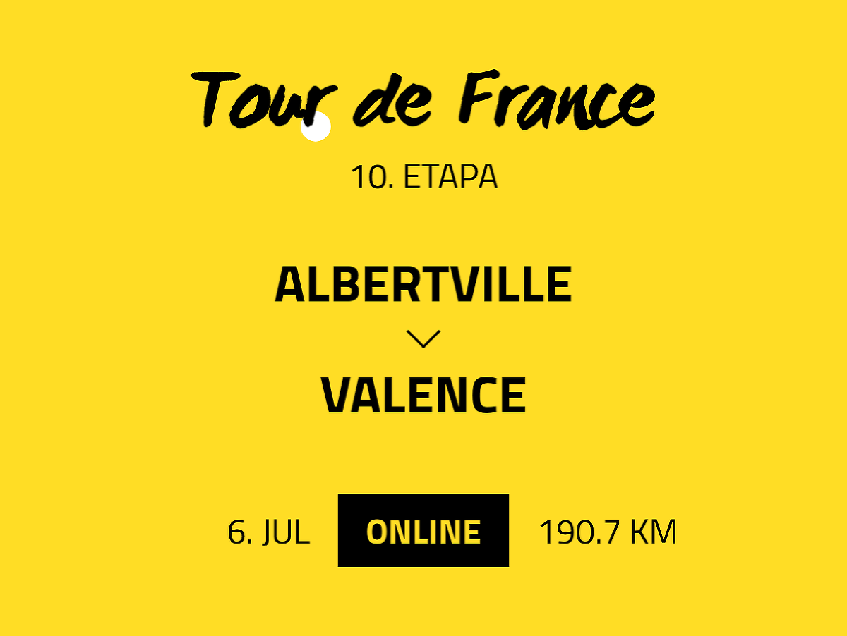 10. etapa Tour de France
