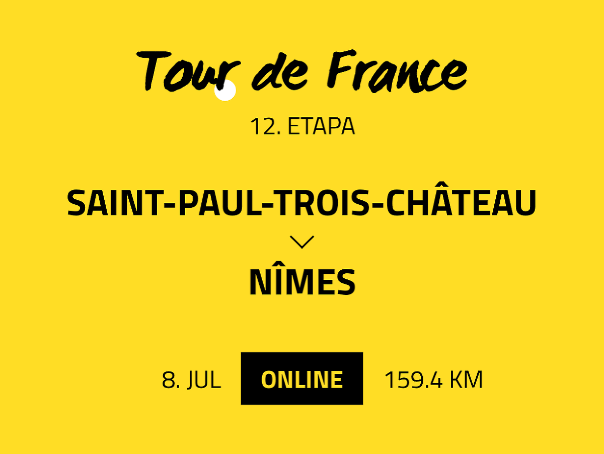 12. etapa Tour de France