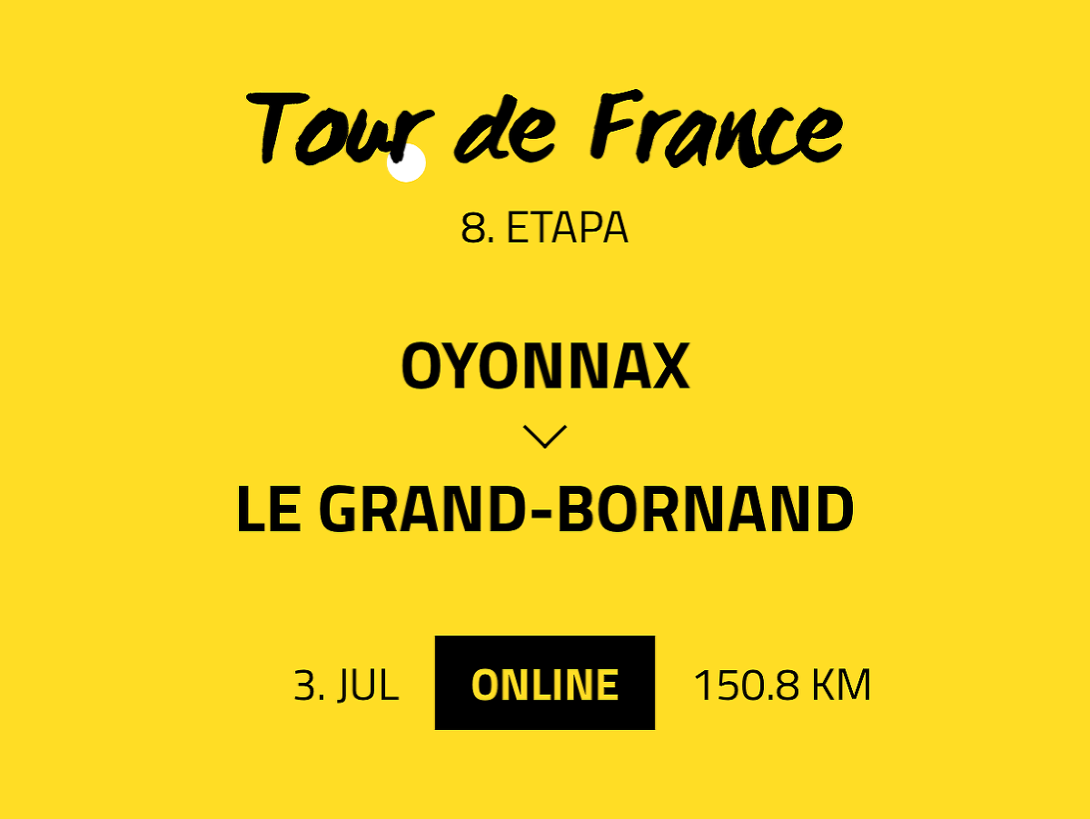 8. etapa Tour de France