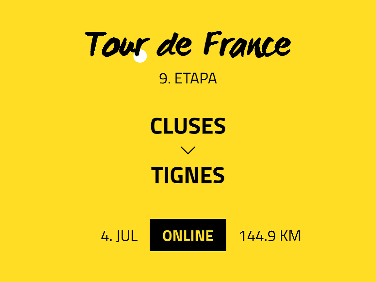 9. etapa Tour de France