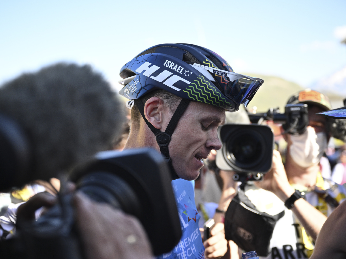 Britský cyklista Chris Froome počas Tour de France