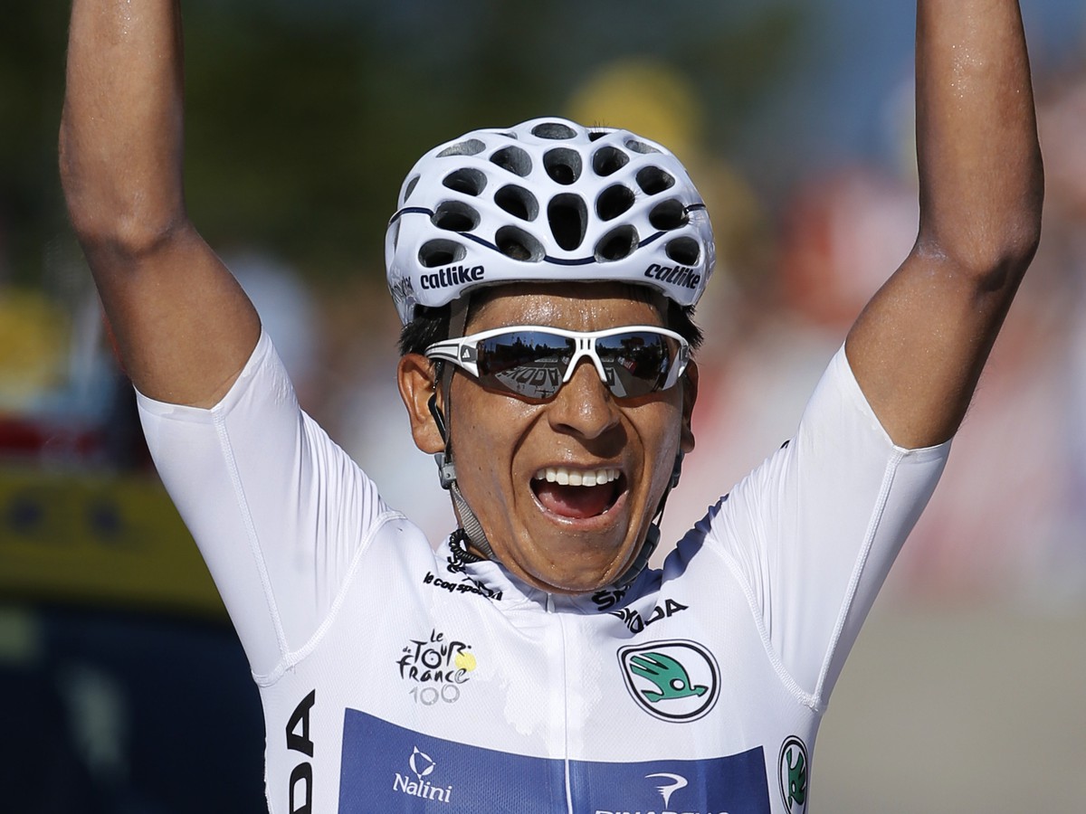 Nairo Quintana na minuloročnej Tour de France