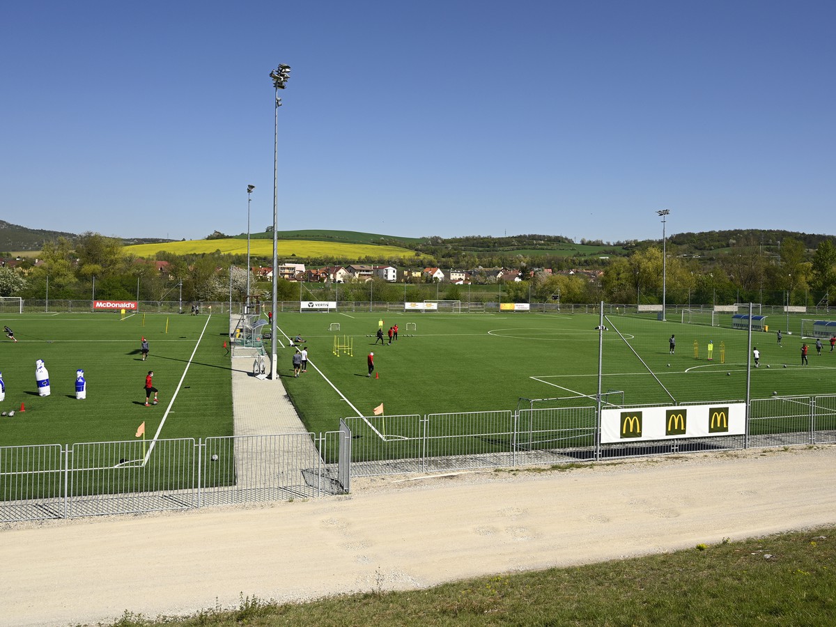 Futbalové ihrisko v Trenčíne