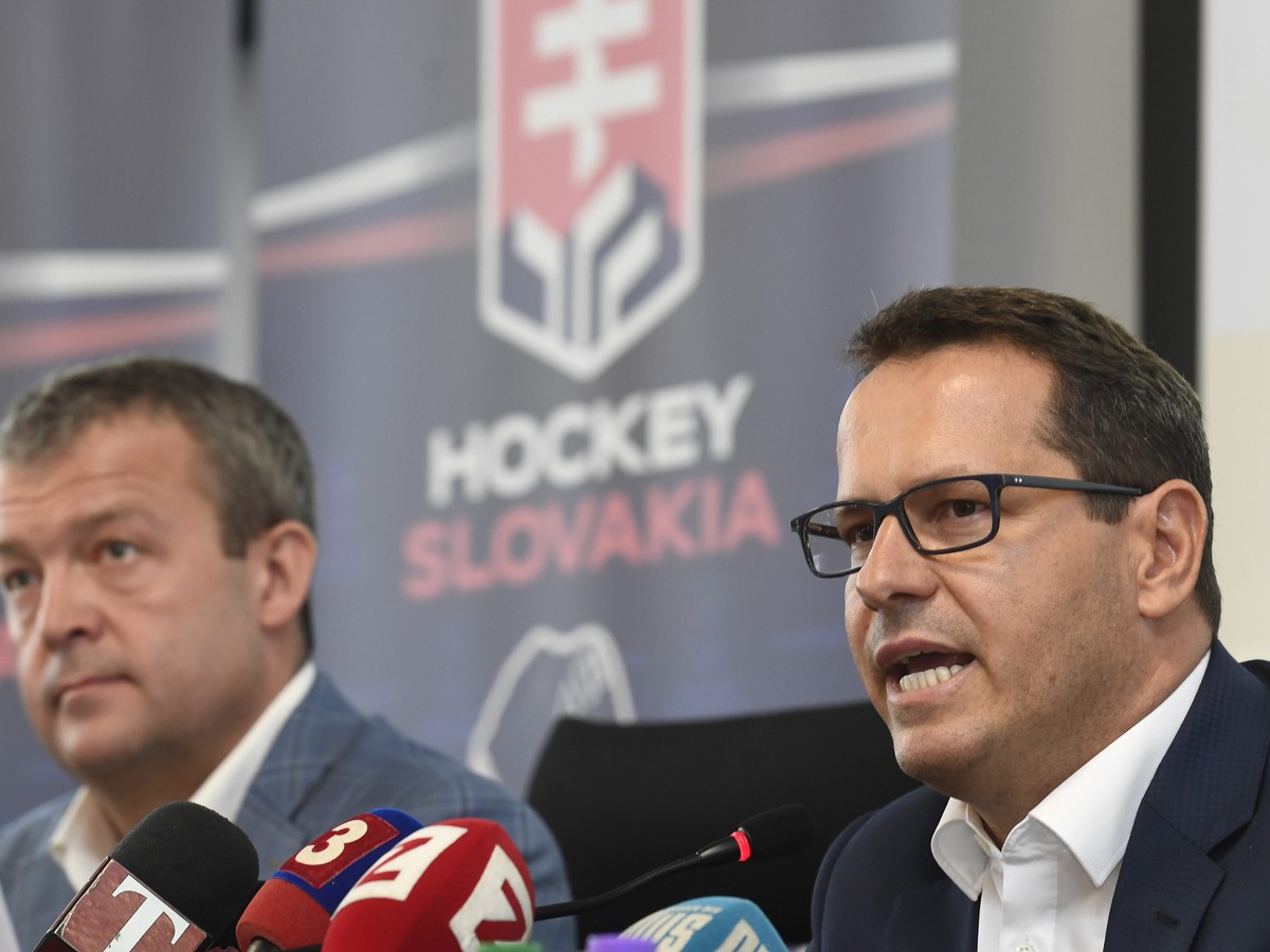 Prezident Slovenského zväzu ľadového hokeja Martin Kohút